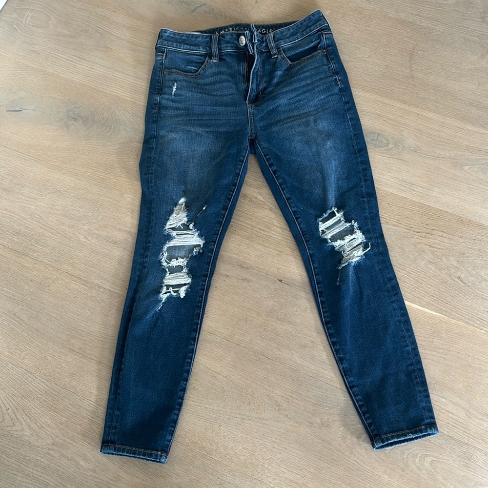 American Eagle 4 x-short jeans 360 next level stretch like new